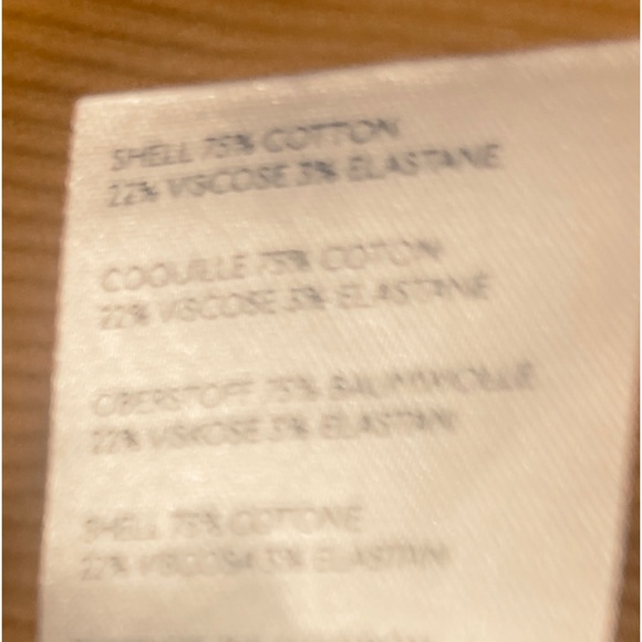 Anthropologie. NORA flounce sleeve trucker cropped jacket in mustard yellow - Picture 8 of 10